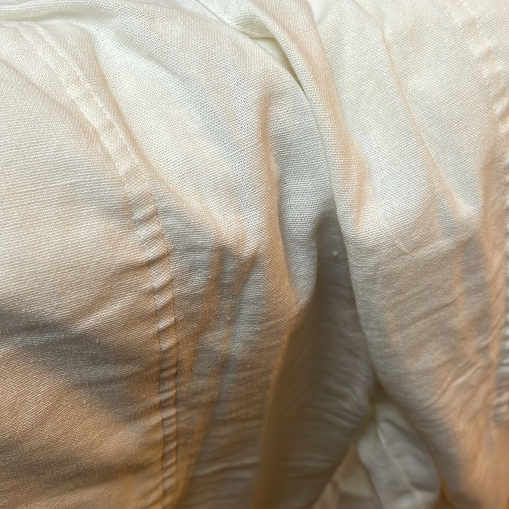 COOFANDY 98% Cotton Large Drawstring Pockets See Through Cover Up Pant - Picture 7 of 9